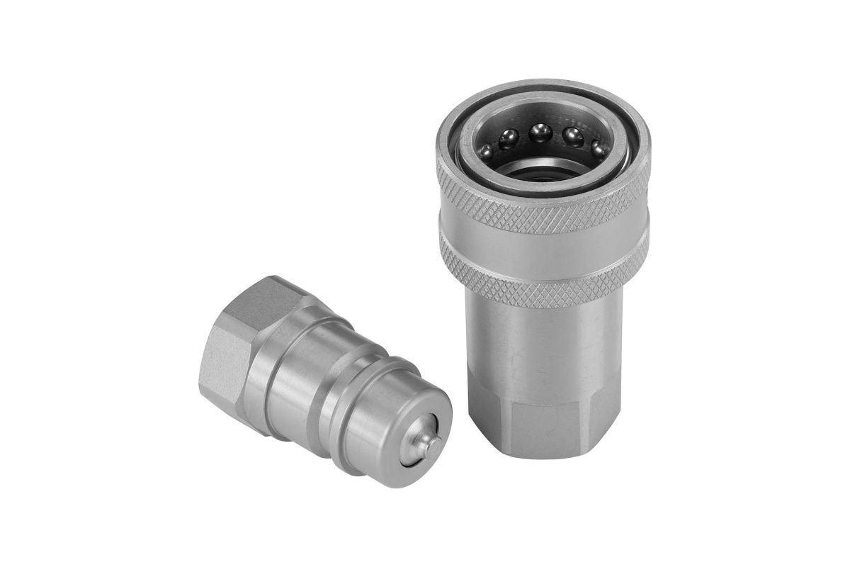 COUPLERS - 1/2 ″ ISO (STANDARD POPPET) - SET OF 2