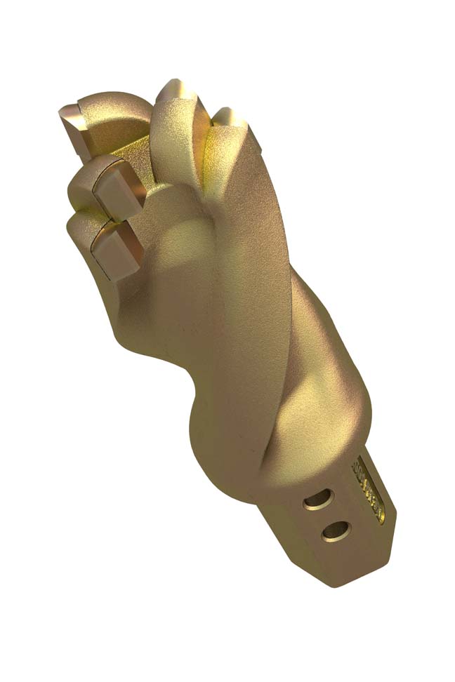 AUGER PILOT (MALE - LONG) - HEX WITH 2 HOLES - MULTIFACET TUNGSTEN - SUITS RC6 / RC8 / RC10 / RC11 A