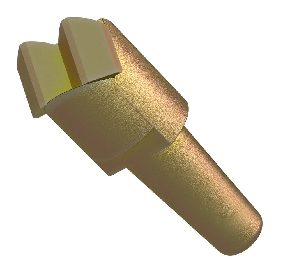 AUGER TAPERED TOOTH - D-STYLE - TWIN TIP - MULTI FACET TUNGSTEN - SUITS RC6 / RC8 / RC10 / RC11 AUGE