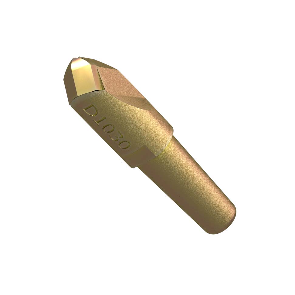 AUGER TAPERED TOOTH - D-STYLE - SINGLE TIP - MULTI FACET TUNGSTEN - SUITS RC6 / RC8 / RC10 / RC11 AU