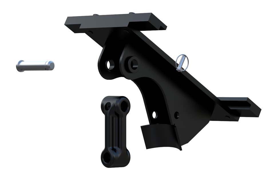EXCAVATOR CRADLE HITCH