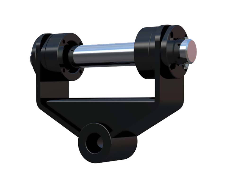 EXCAVATOR SINGLE PIN HITCH